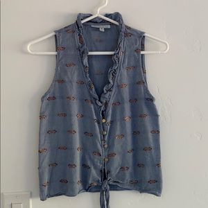 🌸 Anthropologie Women’s Top XSP 🌸